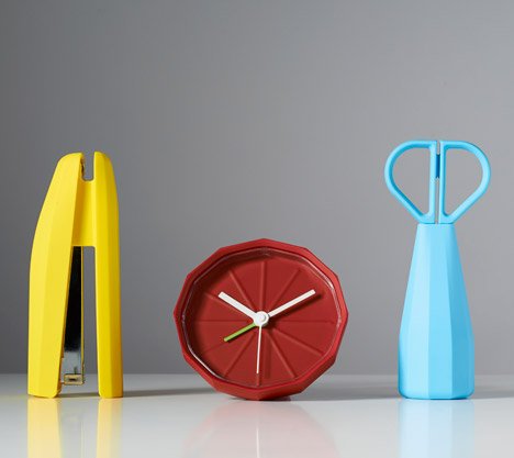 Lexon Minut Alarm Clock - Red by Manuela Simonelli & Andrea Quaglio