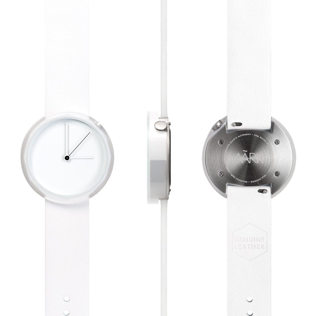 Aark Collective Watch Prism White - Make Designed Objects