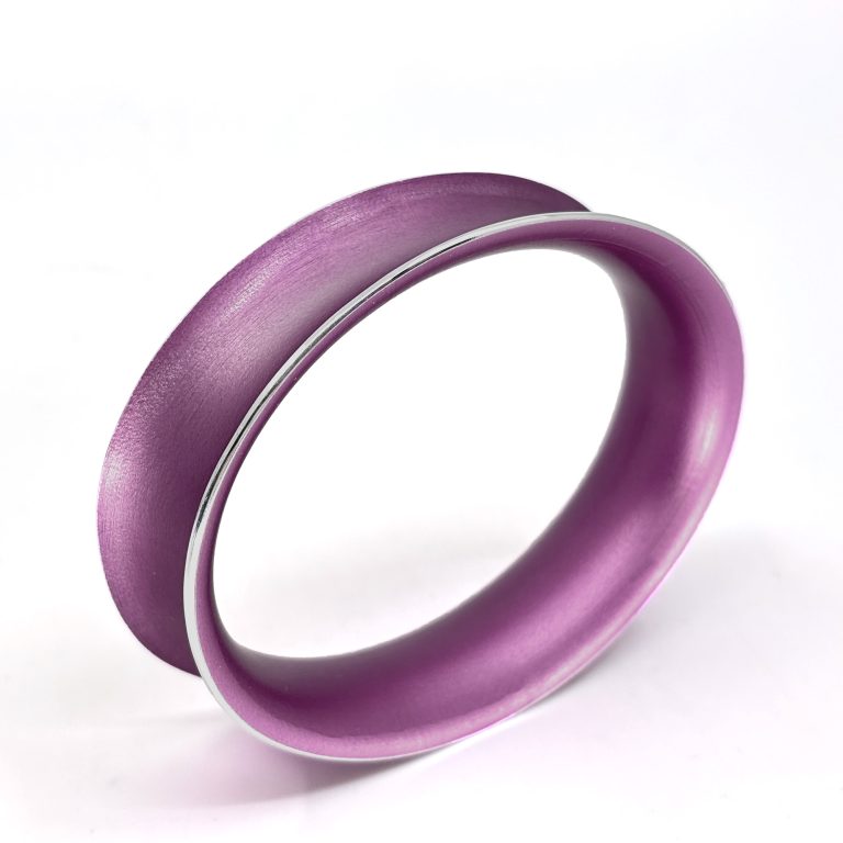 Bangle Bordeaux Large - Fink main image 1